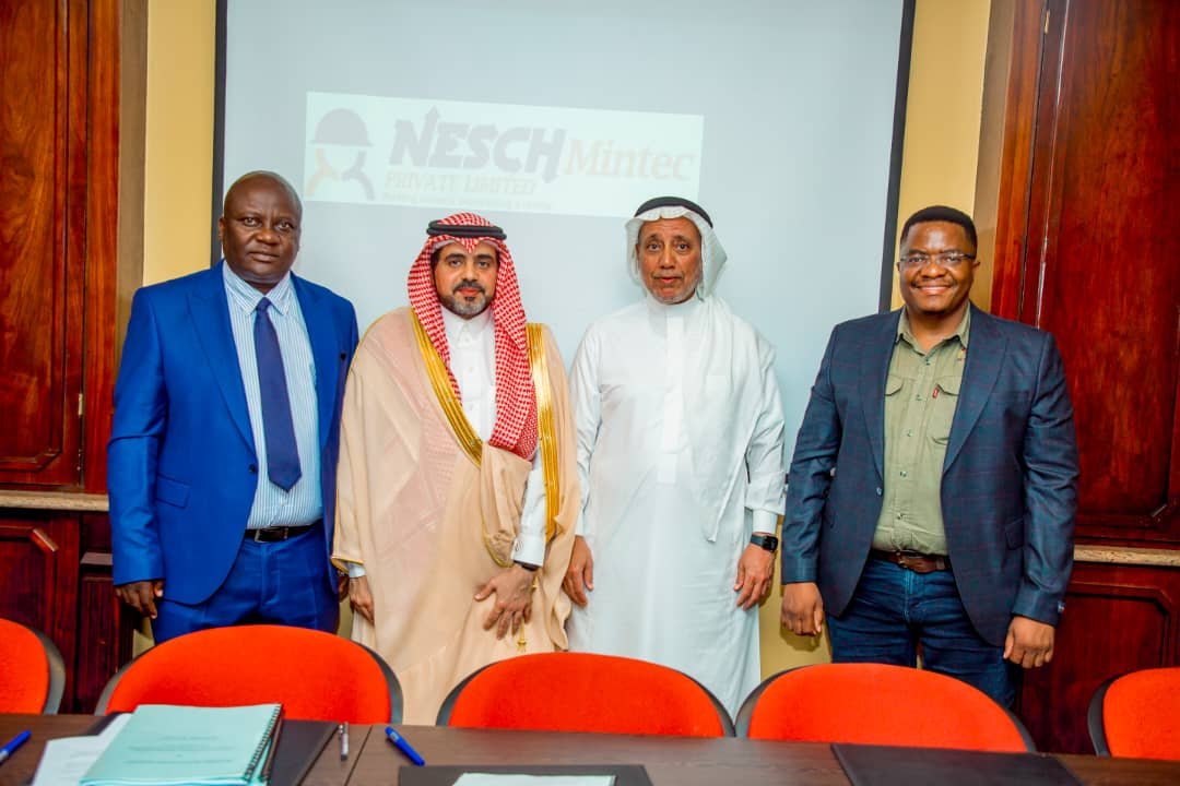 New Future Mining Company and Nesch Mintech of Africa official Signing ceremony attended by Saudi Ambassador